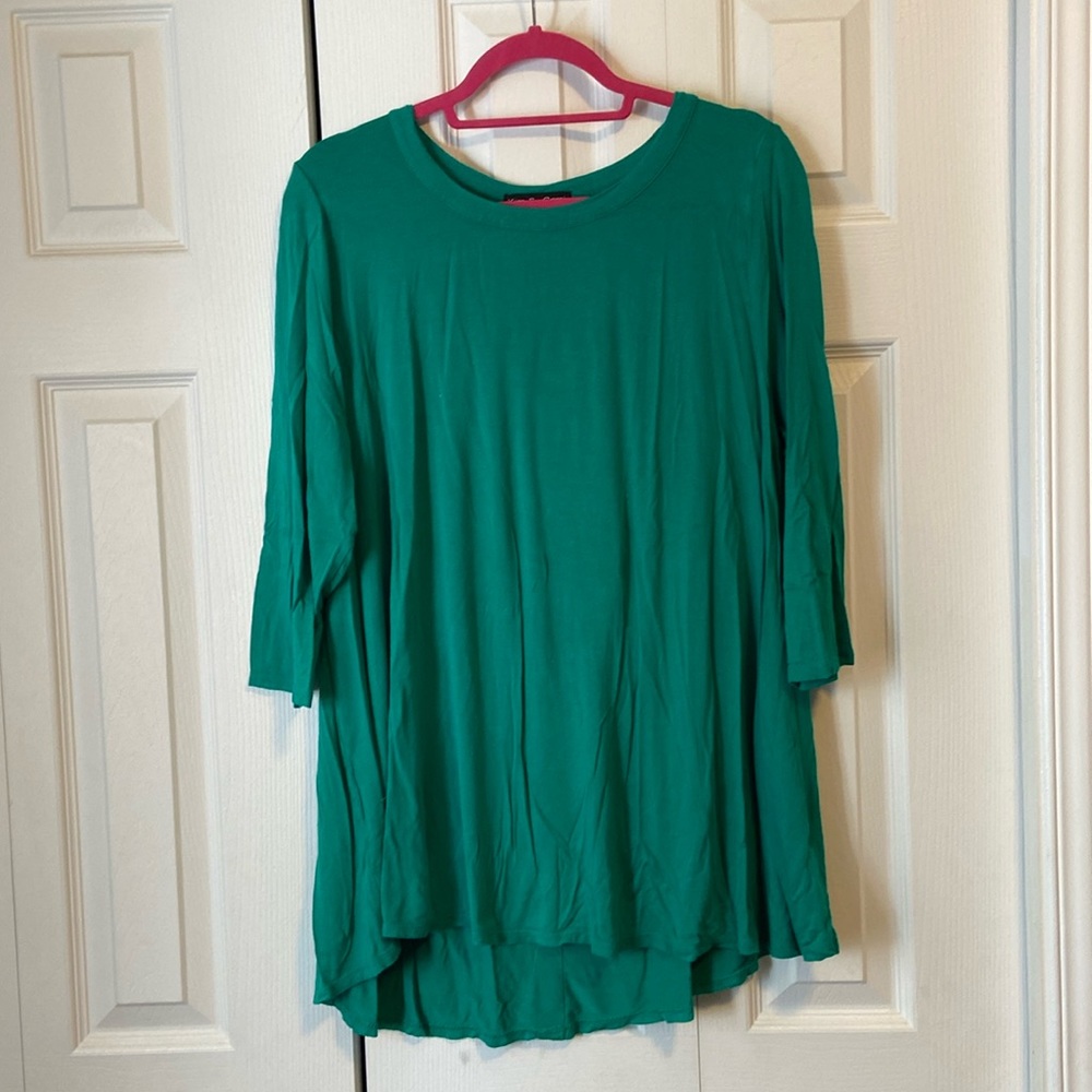 Tunic length tee